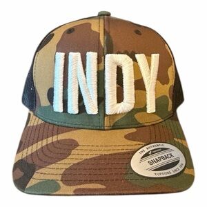 NFL COLTS “INDY” SNAPBACK TWILL TRUCKER CAP